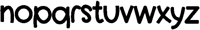 HOME Regular otf (400) Font LOWERCASE