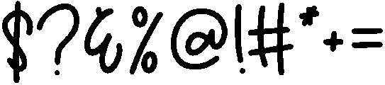 HONEY otf (400) Font OTHER CHARS