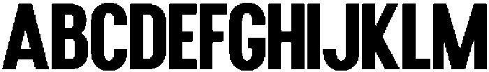 HOSTERO-Regular otf (400) Font UPPERCASE