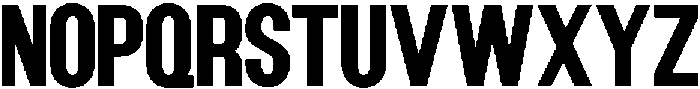 HOSTERO-Regular otf (400) Font UPPERCASE