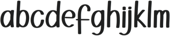 HOUSEHOLD Regular ttf (400) Font LOWERCASE