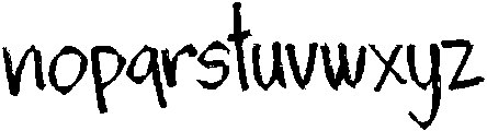 HOWTEN otf (400) Font LOWERCASE