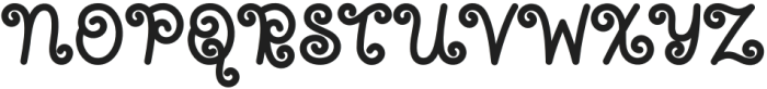 Ho Ho Ho Snowman Regular otf (400) Font UPPERCASE