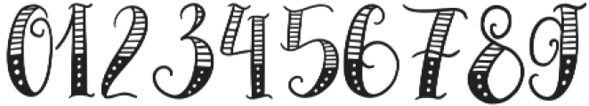 HoHoHoliday Collection Dots and Lines otf (400) Font OTHER CHARS