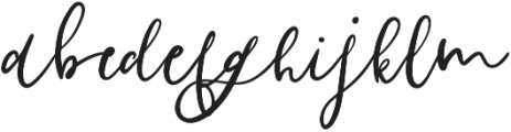 HoHoHoliday Collection Script otf (400) Font LOWERCASE