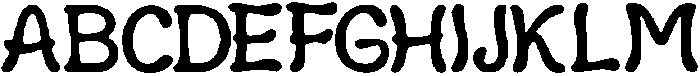 Hobujo ttf (400) Font UPPERCASE