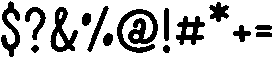 Hocus Pocus Regular otf (400) Font OTHER CHARS