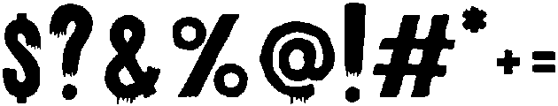 Hocus Pocus Regular otf (400) Font OTHER CHARS