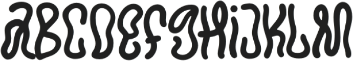 Hocus Slime Regular otf (400) Font LOWERCASE