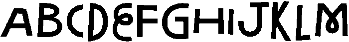 Hofer Regular otf (400) Font UPPERCASE
