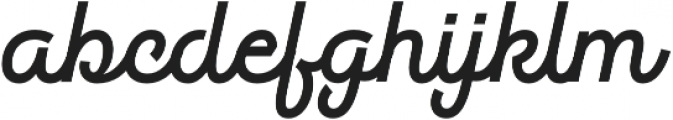 Hogar Script Bold otf (700) Font LOWERCASE