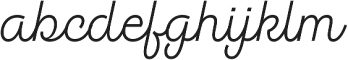Hogar Script Regular otf (400) Font LOWERCASE