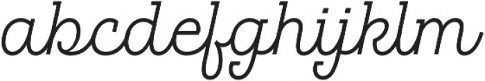 Hogar Slab Script Regular otf (400) Font LOWERCASE