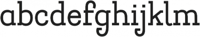 Hogar Slab SemiBold otf (600) Font LOWERCASE