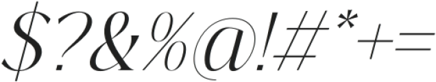 Hogbine Italic otf (400) Font OTHER CHARS