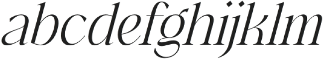 Hogbine Italic otf (400) Font LOWERCASE