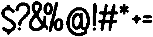 Hogezu ttf (400) Font OTHER CHARS