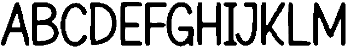 Hogezu ttf (400) Font UPPERCASE