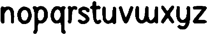 Hogezu ttf (400) Font LOWERCASE