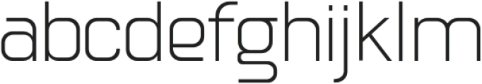 Hogira Extra Light otf (200) Font LOWERCASE