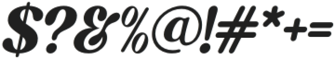 Hola Mango Italic otf (400) Font OTHER CHARS