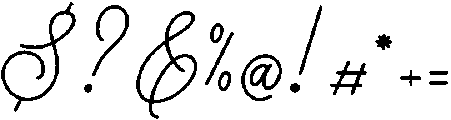 Holany Calira otf (400) Font OTHER CHARS