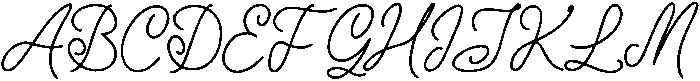 Holany Calira otf (400) Font UPPERCASE