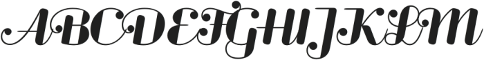 Holdy regular otf (400) Font UPPERCASE