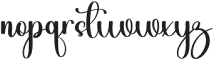 Holiday Belinda Regular otf (400) Font LOWERCASE