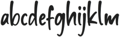 Holiday Delight Regular otf (300) Font LOWERCASE