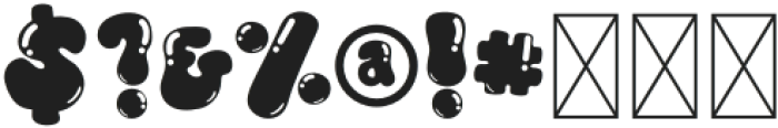 Holiday Highlight Regular otf (300) Font OTHER CHARS