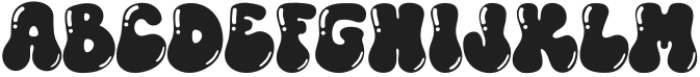 Holiday Highlight Regular otf (300) Font UPPERCASE