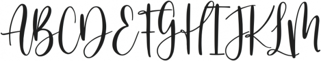 Holiday Party otf (400) Font UPPERCASE