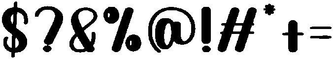 Holiday Regular otf (400) Font OTHER CHARS