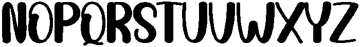 Holiday Regular otf (400) Font UPPERCASE