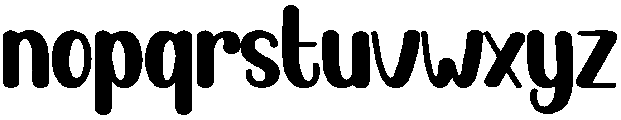 Holiday Regular otf (400) Font LOWERCASE