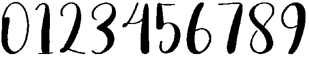 Holiday Regular otf (400) Font OTHER CHARS
