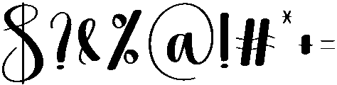 Holiday Regular otf (400) Font OTHER CHARS