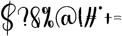 Holiday Regular otf (400) Font OTHER CHARS