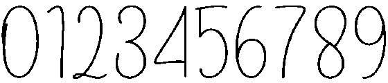 Holiday Regular otf (400) Font OTHER CHARS