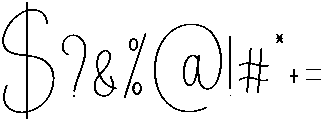 Holiday Regular otf (400) Font OTHER CHARS