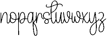 Holiday Regular otf (400) Font LOWERCASE