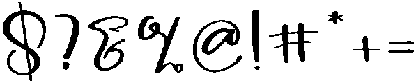 Holiday Regular otf (400) Font OTHER CHARS