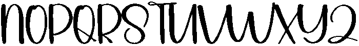 Holiday Regular otf (400) Font UPPERCASE