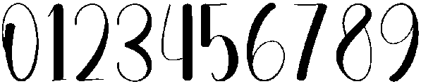 Holiday Regular otf (400) Font OTHER CHARS