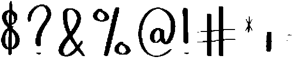 Holiday Regular otf (400) Font OTHER CHARS