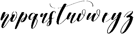 Holiday Regular otf (400) Font LOWERCASE