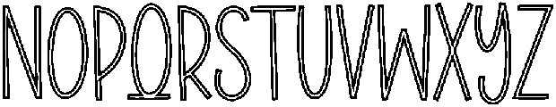 Holiday Regular otf (400) Font LOWERCASE