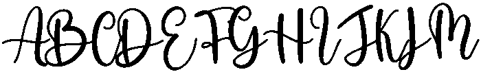 Holiday Regular otf (400) Font UPPERCASE