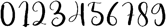 Holiday Regular otf (400) Font OTHER CHARS